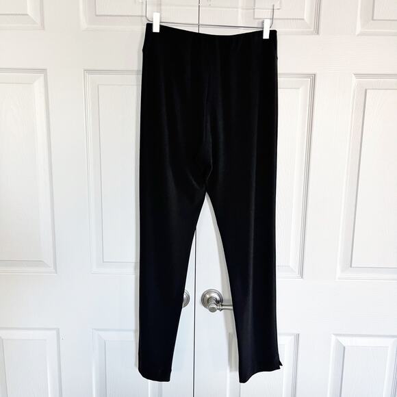Roxanne Collections Black Roxy Crepe Pants - Picture 6 of 9